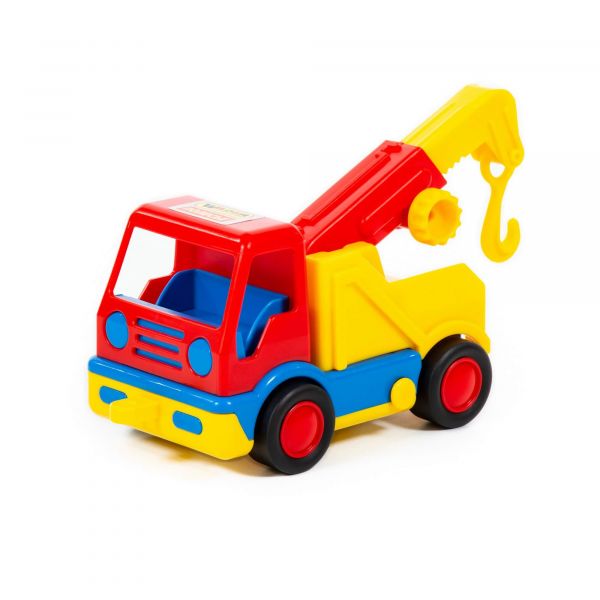 Дитяча іграшка машинка евакуатор 9593 у сіточці