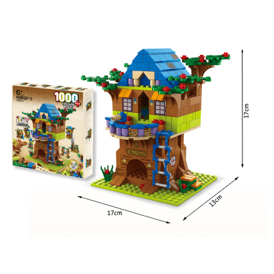 Дитяча іграшка конструктор будинок на дереві 1000 деталей K8832-5