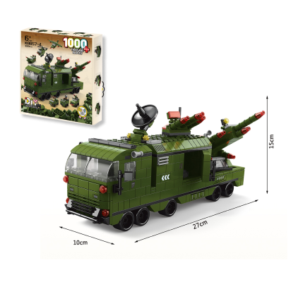 Дитяча іграшка конструктор бронемашина 1000 деталей K8857-4