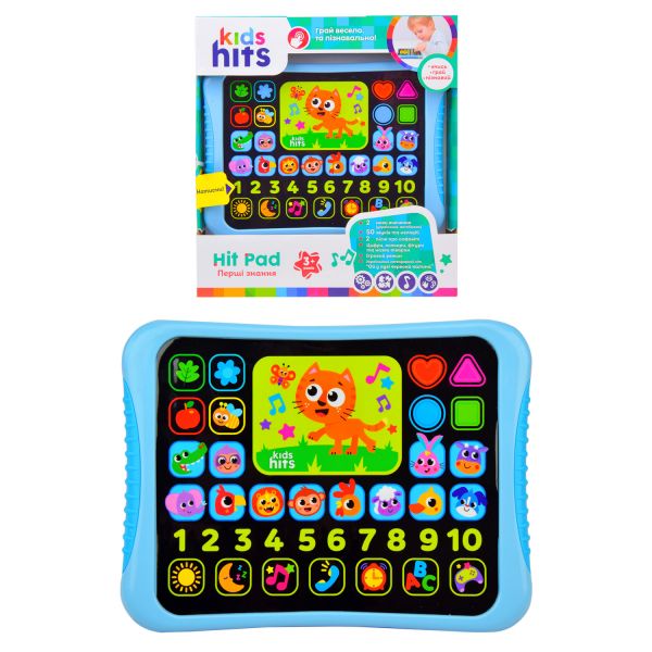 Дитяча іграшка інтерактивний планшет Hit Pad перші знання від Kids Hits KH01/002 