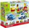 Дитяча іграшка конструктор автопарк, великих 60 деталей, можливо зібрати 6 машинок 188-168 KID'S HOME TOYS