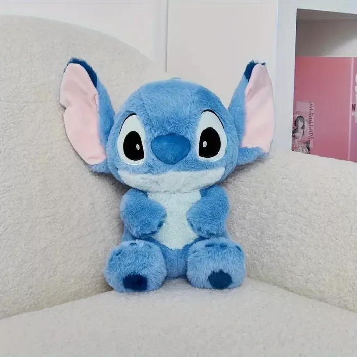 М'яка іграшка плюшева Стіч (Stitch) блакитний, 30 см (3678)