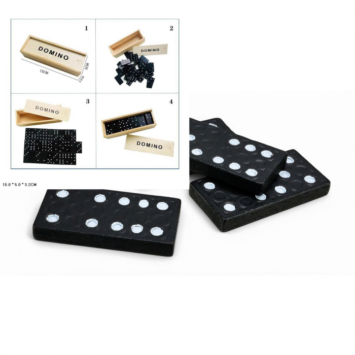 Настільна гра доміно (4007) в коробі 15*5*3,2см (4132)