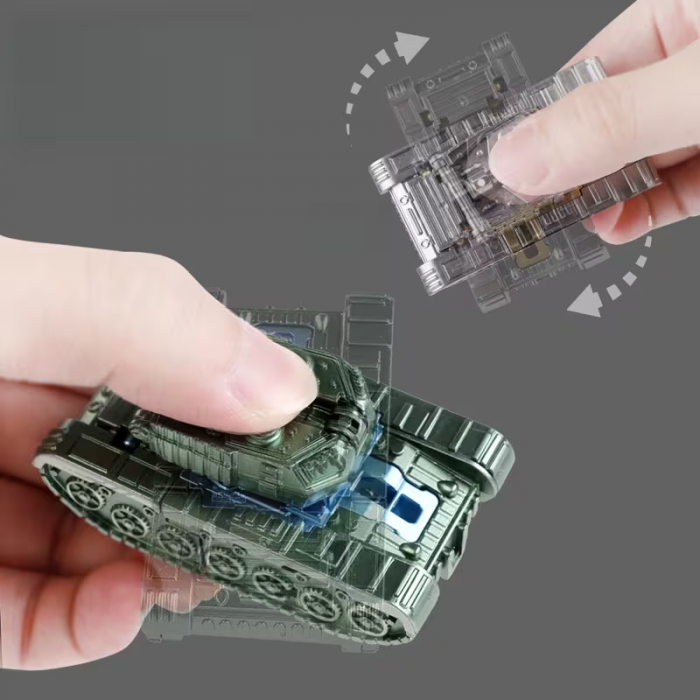 Дитяча іграшка спінер антистрес трансформер (4509) танк