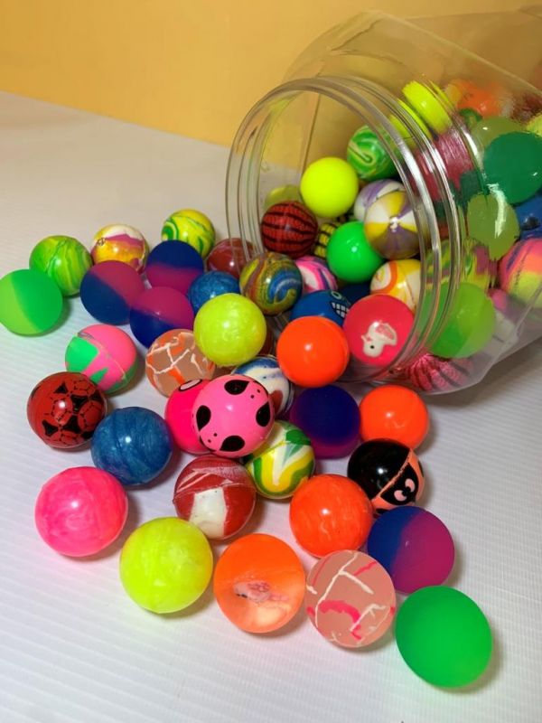 Дитяча іграшка м'яч (куля) стрибун, матеріал каучук (гума), діаметр 3,2 см (9041-3.2) кольори в асор Дитяча іграшка м'яч (куля) стрибун, матеріал каучук (гума), діаметр 3,2 см (9041-3.2) кольори в асор