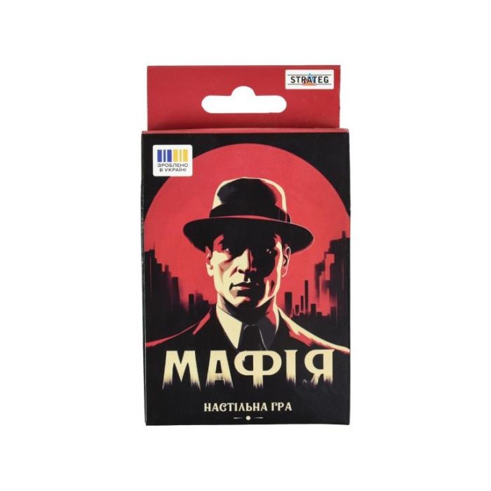 Настільна гра (вік 13+) мафія розважальна українською мовою Stateg 30525