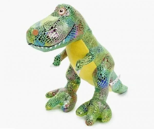 Дитяча м'яка плюшева іграшка динозавр 29 см (2660) FANCY, відео в описі