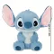 М'яка іграшка плюшева Стіч (Stitch) блакитний, 30 см (3678)