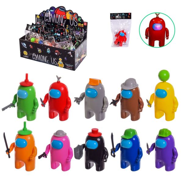 Подарунок за покупку від 500 грн.: Дитяча іграшка герой комп'ютерної гри AQ-002 світло, р-р іграшки – 8 см