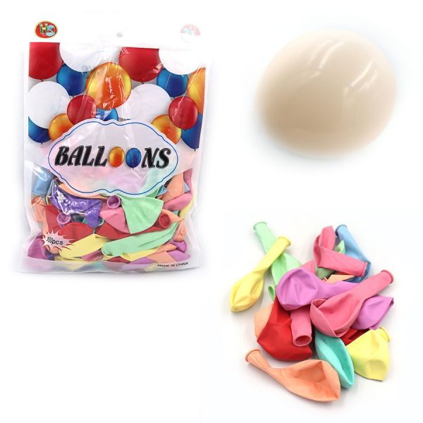 Кулька надувна повітряна набір 100 шт, діаметр 25 см, 9231, ціна за набір