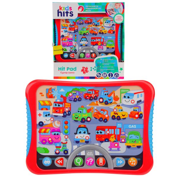 Дитяча іграшка розвиваюча планшет музичний інтерактивний Kids Hits KH01/008 