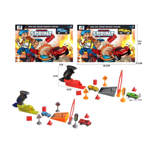 Дитяча іграшка машинка металева з катапультою 779-18 jabolyTM Дитяча іграшка машинка металева з катапультою 779-18 jabolyTM