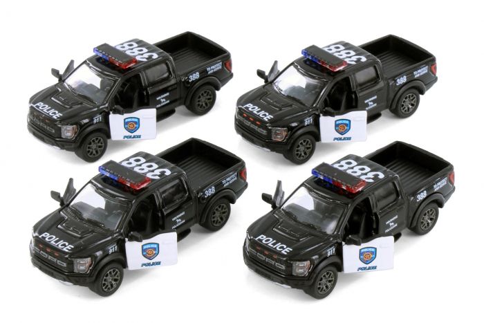 Дитяча іграшка поліцейський автомобіль 2022 Ford F-150 Raptor (Police) KT 5436 WP метало - пластиковий корпус