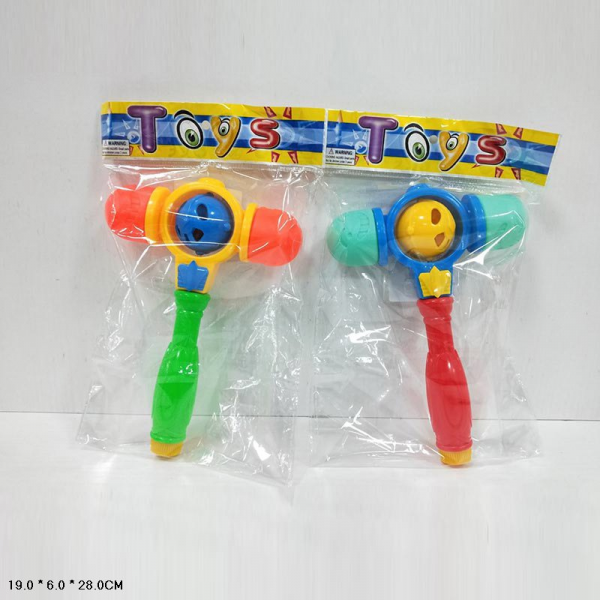 Дитяча іграшка молоточок пискавка (8801,3966) 2 кольори, в пакеті 19*6*28см Дитяча іграшка молоточок пискавка (8801,3966) 2 кольори, в пакеті 19*6*28см