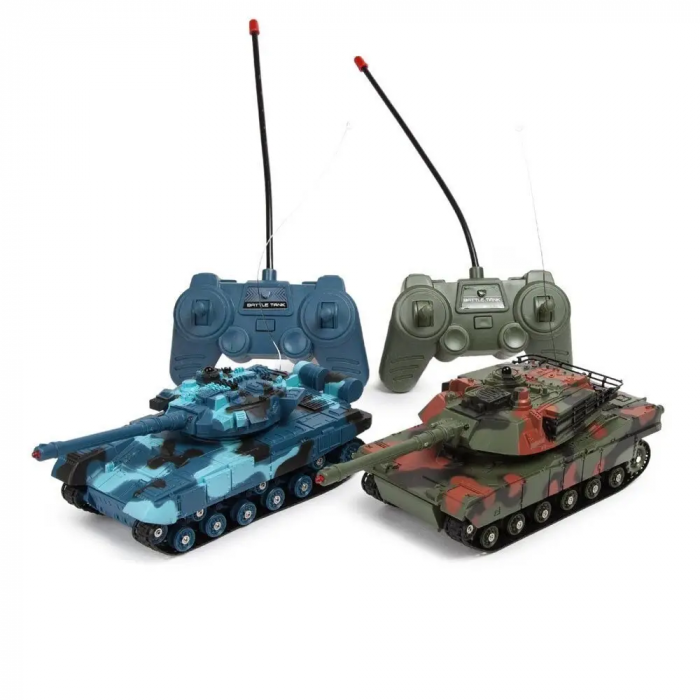Дитяча іграшка танки 2 шт на радіокеруванні 333-TK11A SHANTOU YISHENG танковий бій