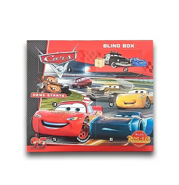 Дитяча іграшка машинка герой мультфільму тачки, гонка 7 см, набір 6 шт, метало - пластикова (4598) ціна за набір