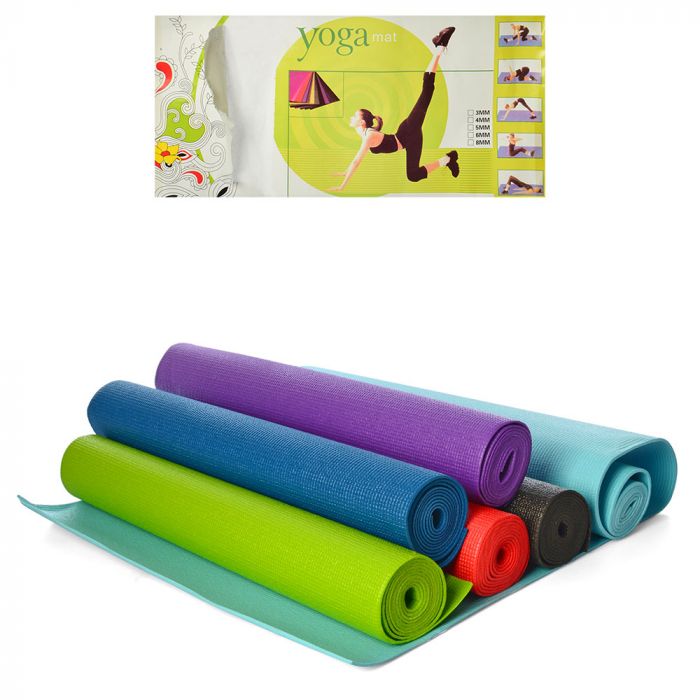 Килим для йоги та фітнесу ( йогамат ) MS 1846-2-1 спортивний інвентар