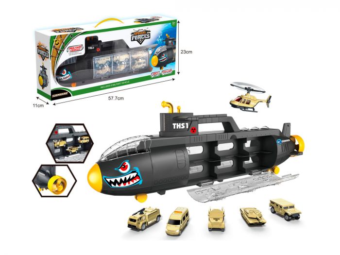 Дитяча іграшка підводний човен з машинками P863-A PENGRONG®