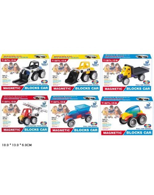 Дитяча іграшка конструктор магнітний 380/1/2/3/4/5 