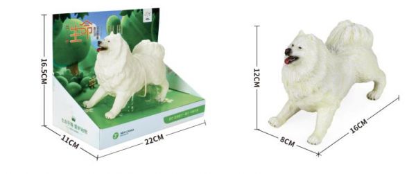 Дитяча іграшка фігурка собака 14 см New canna X112 в коробці 22-16,5-11 см