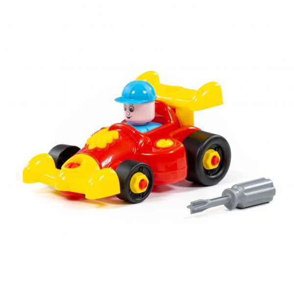 Дитяча іграшка машинка конструктор гонка з інструментами (22 елементи) 77127 Дитяча іграшка машинка конструктор гонка з інструментами (22 елементи) 77127