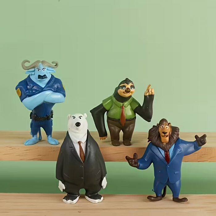 Дитяча іграшка фігурка герой мультфільма Зоотрополіс (Zootopia, Zootropolis) набір 12 шт (4184) ціна за набір