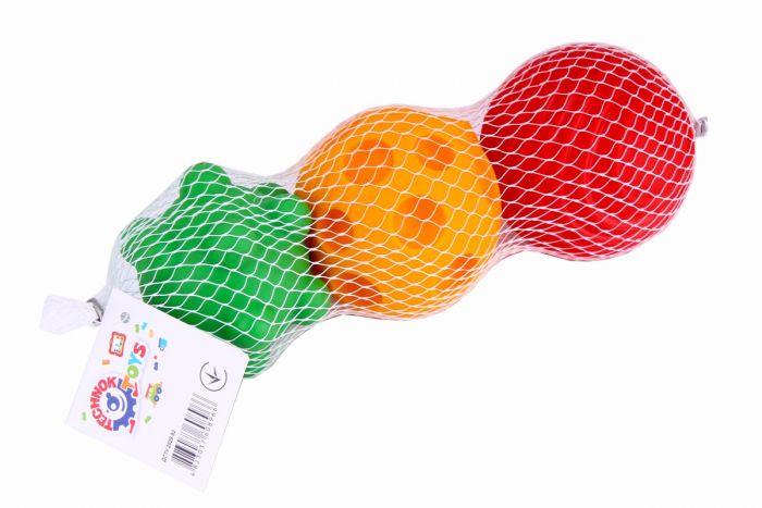 Дитяча іграшка для ванної тактилики набір 3 шт арт.8966 ТехноК