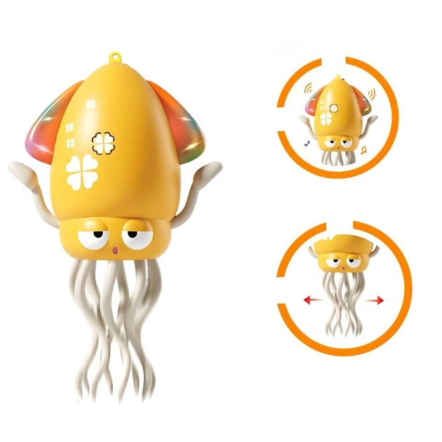 Дитяча іграшка Танцюючий кальмар 158-21C, відео в описі 