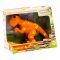 Дитяча іграшка конструктор динозавр тиранозавр 77158 у коробці 40 деталей