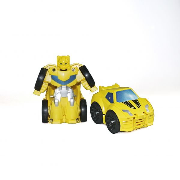 Дитяча іграшка машинка міні робот трансформер 1007