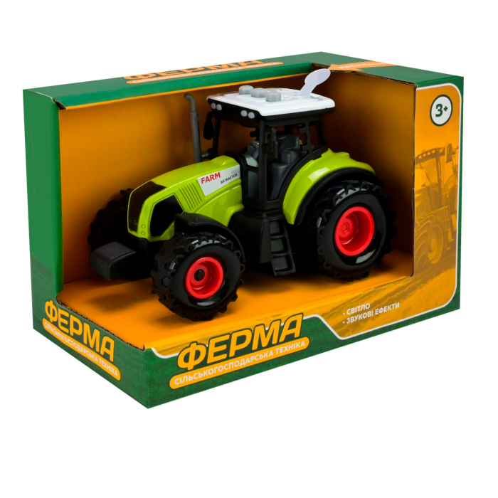 Дитяча іграшка Трактор батар. арт. AP9920 (72шт/2). світло,звук,у короб.18*10*12см
