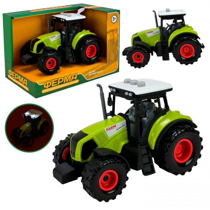 Дитяча іграшка Трактор батар. арт. AP9920 (72шт/2). світло,звук,у короб.18*10*12см