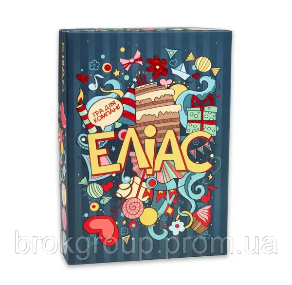 Дитяча іграшка настільна гра Еліас ( вік 9+)  розважальна 30776 Дитяча іграшка настільна гра Еліас ( вік 9+)  розважальна 30776