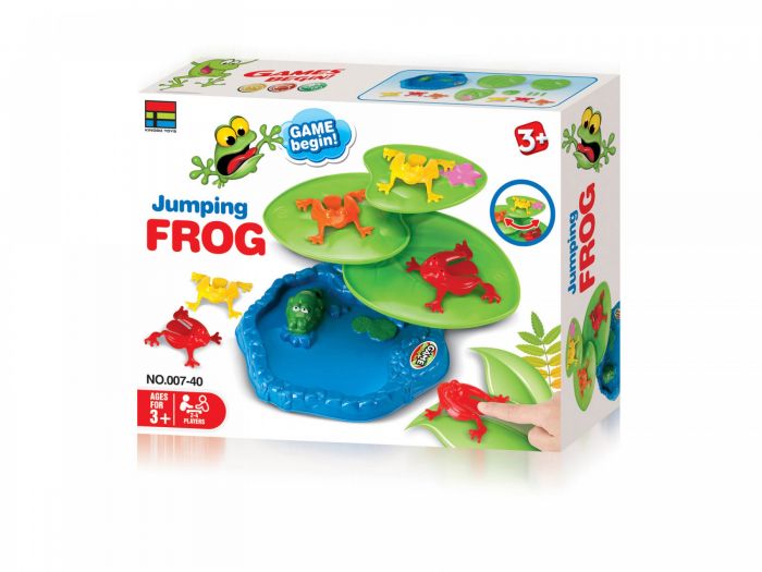 Дитяча іграшка гра стрибаюча жабка 007-40 KINGSO TOYS