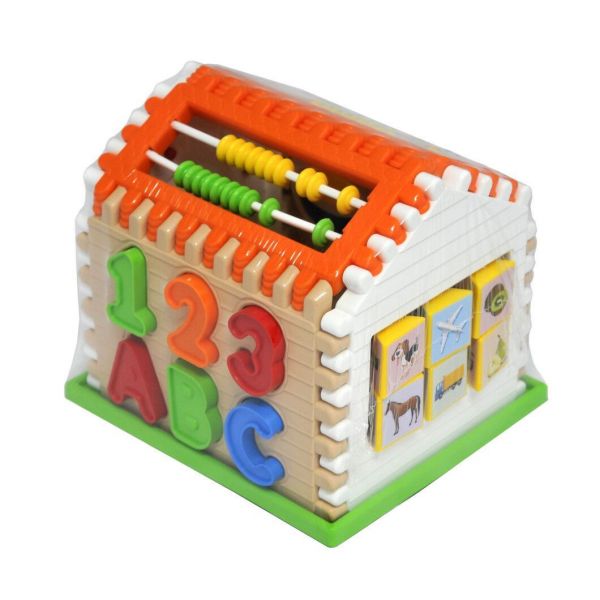 Дитяча іграшка розвиваюча для малюка сортер будиночок Smart house 21 елемент 39763 Тигрес
