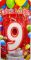 Свеча Цифра "9" (блеск) new