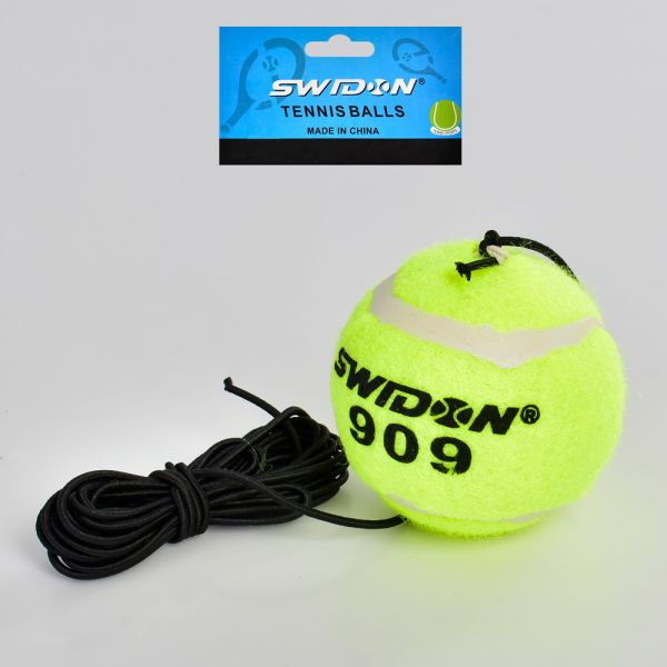 Спортивний тренажер м'яч для тенісу, бокса, fight balL, MS 3405, гумка, кул., 12-15-6,5см.