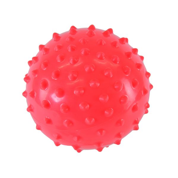 М'яч масажний м'який гумовий з шипапи 8 см MB0108 , 18 грам, 6 кольорів