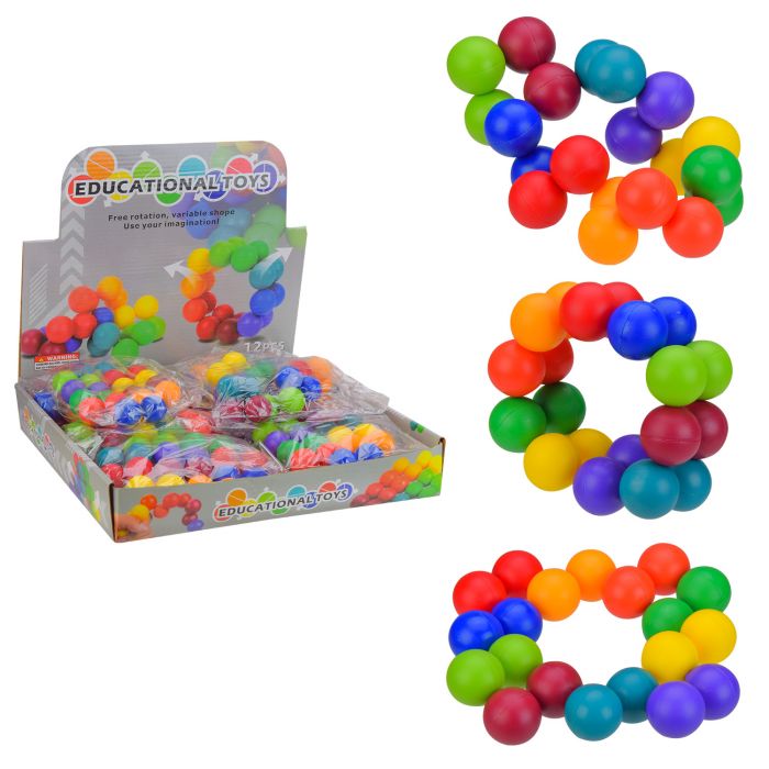 Дитяча іграшка антистрес C32702 райдужні кульки