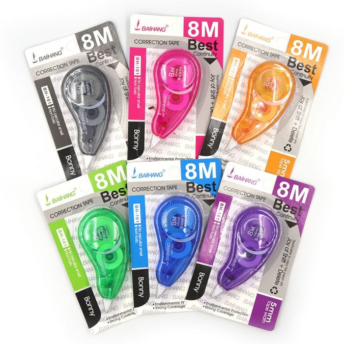 Коректор стрічковий 8М * 5мм, mix 4, DSCN3997(BH-101)
