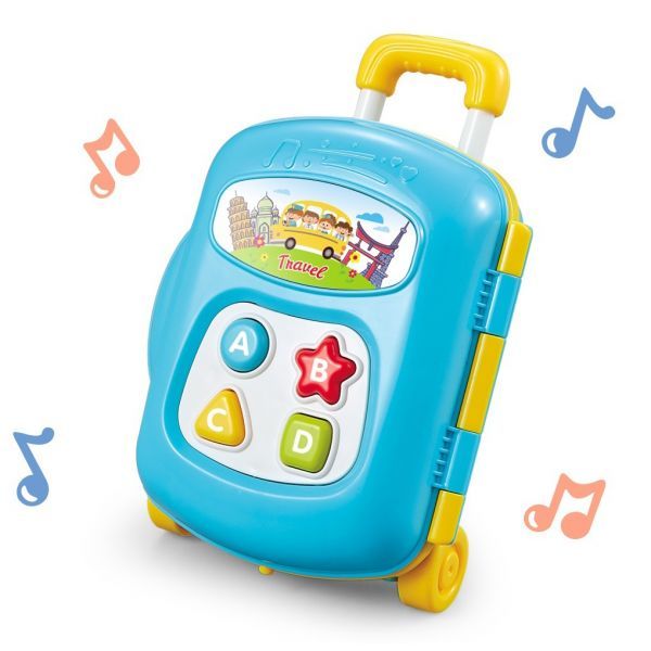 Дитяча музична іграшка валіза зі світлом і звуком Chimstar Toys, арт. QF366-036