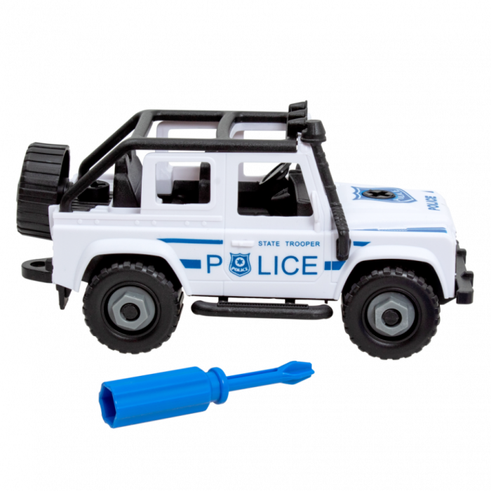 Дитяча іграшка машинка поліція MY6702C-1 з викруткою