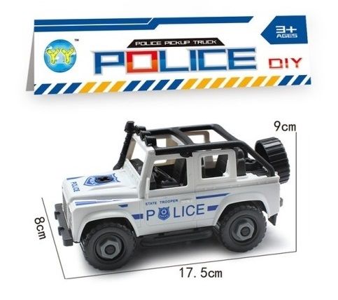 Дитяча іграшка машинка поліція MY6702C-1 з викруткою