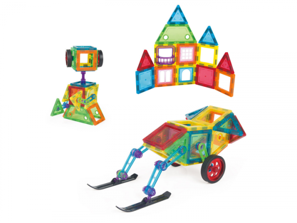 Дитяча іграшка Конструктор магнітний 48 дет 9914 XINBIDa