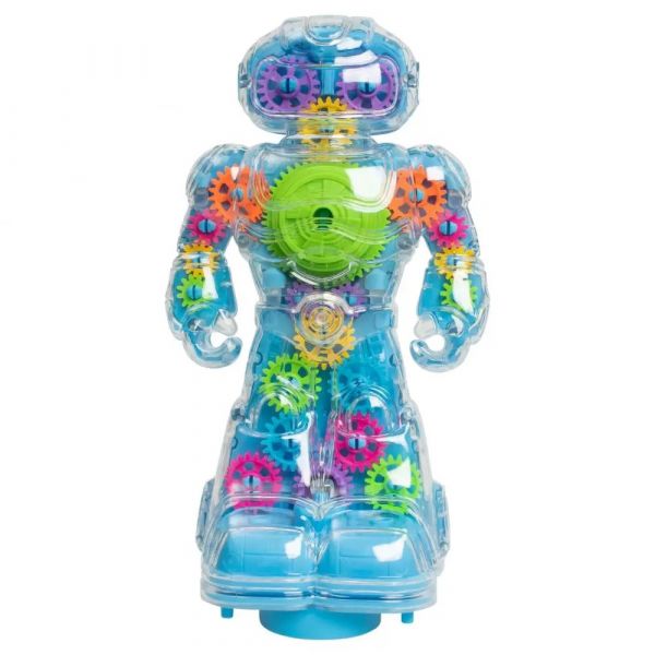 Дитяча іграшка робот із шестернями прозорий корпус 6038A SHANTOU YISHENG