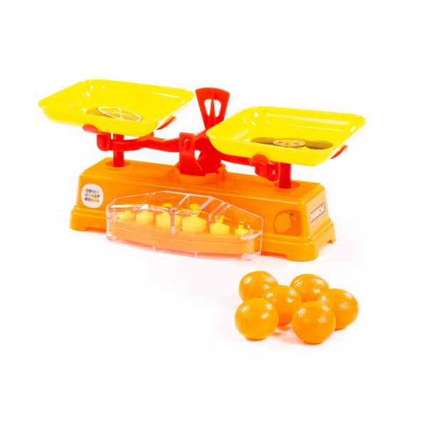Дитячий ігровий набір ваги та 6 апельсинів в сіточці 84262