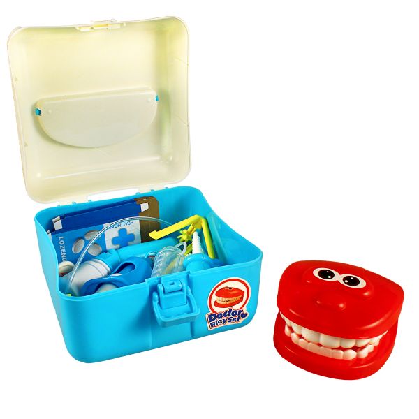 Дитяча іграшка набір лікар дантист стоматолог 12 предметів 8013