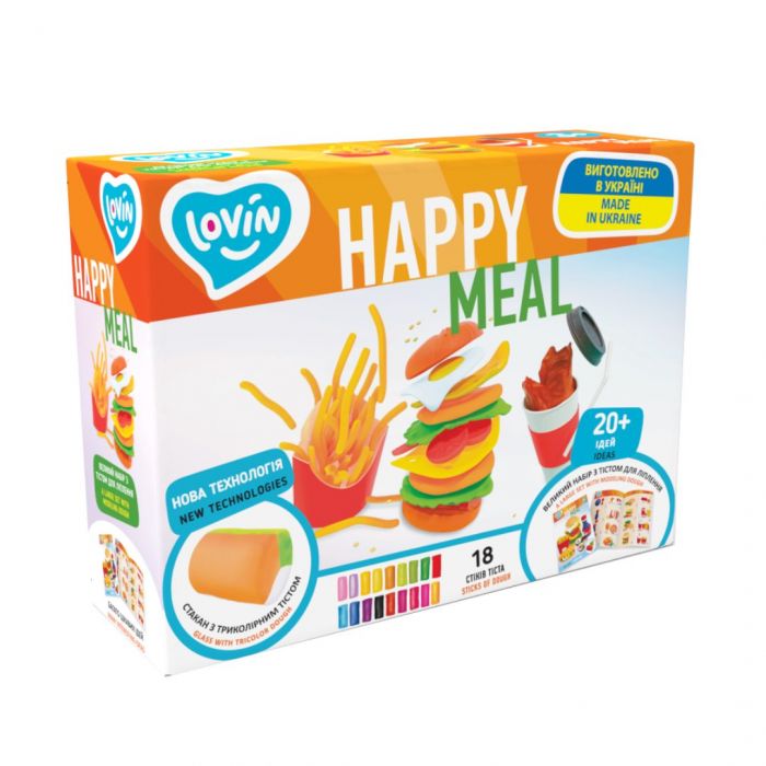 Дитяча творчість Happy Meal 41190 TM Lovin набір для ліплення з тістом