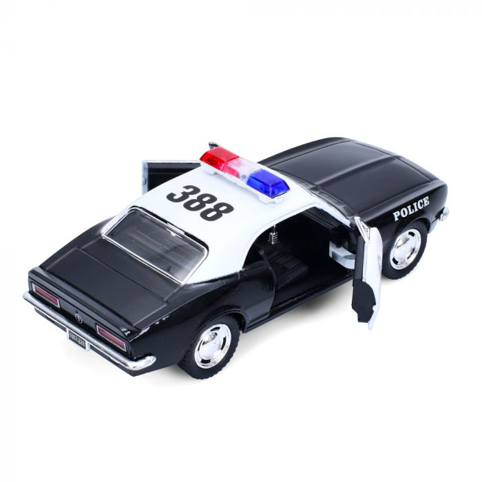 Дитяча іграшка поліцейський автомобіль 1967 Chevrolet Camaro Z/28 (Police) KT 5341 WP метало - пластиковий корпус