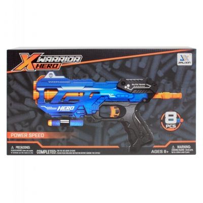 Дитяча іграшка бластер пістолет що стріляє поролоновими набоями JLX7242 SHANTOU YISHENG